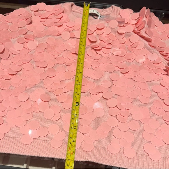 Alice + Olivia Delfina Wool Cropped Size XS Women's Crop Knit Sweater NWT - Picture 9 of 15